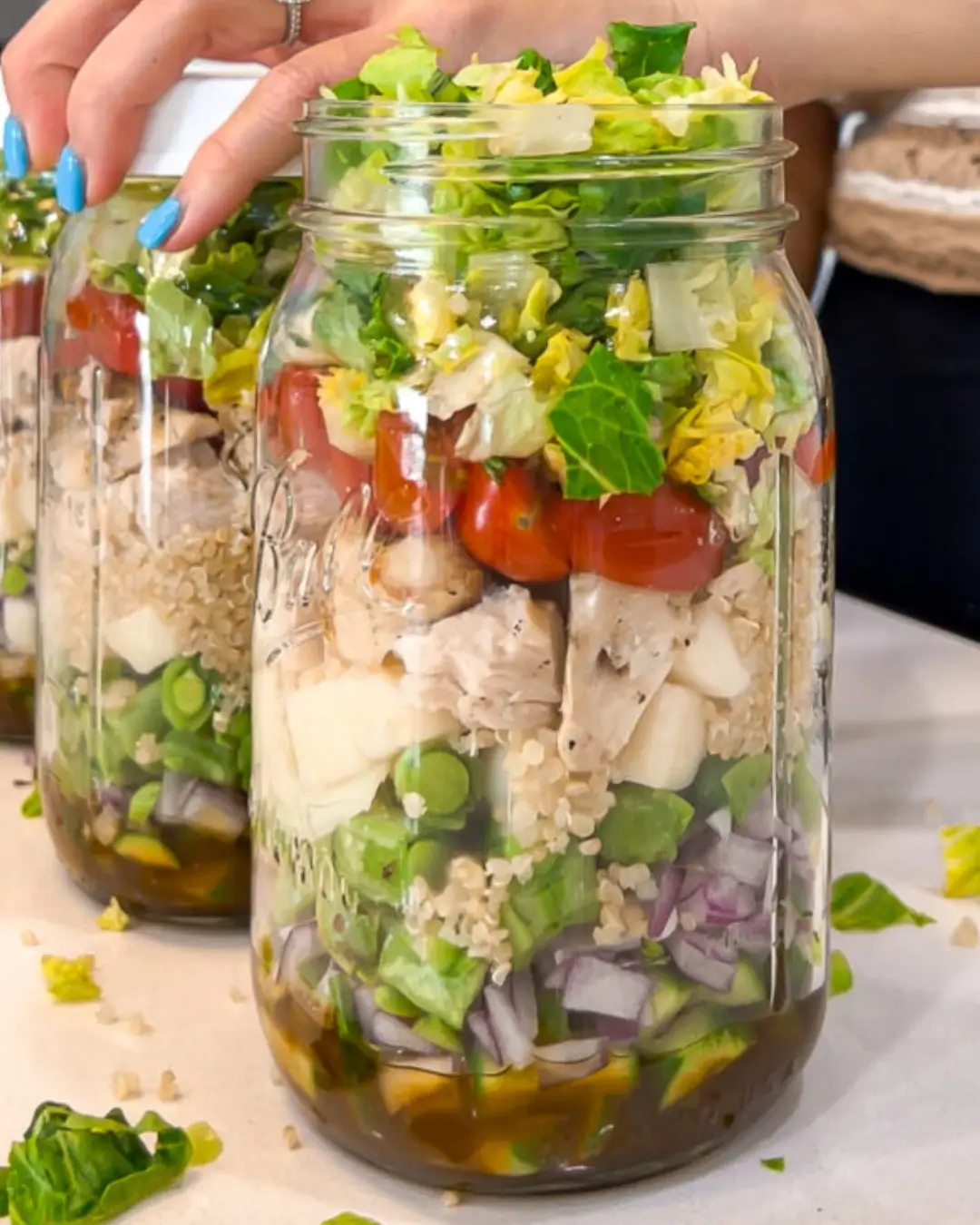 Chicken, Quinoa & Heart of Palm jar